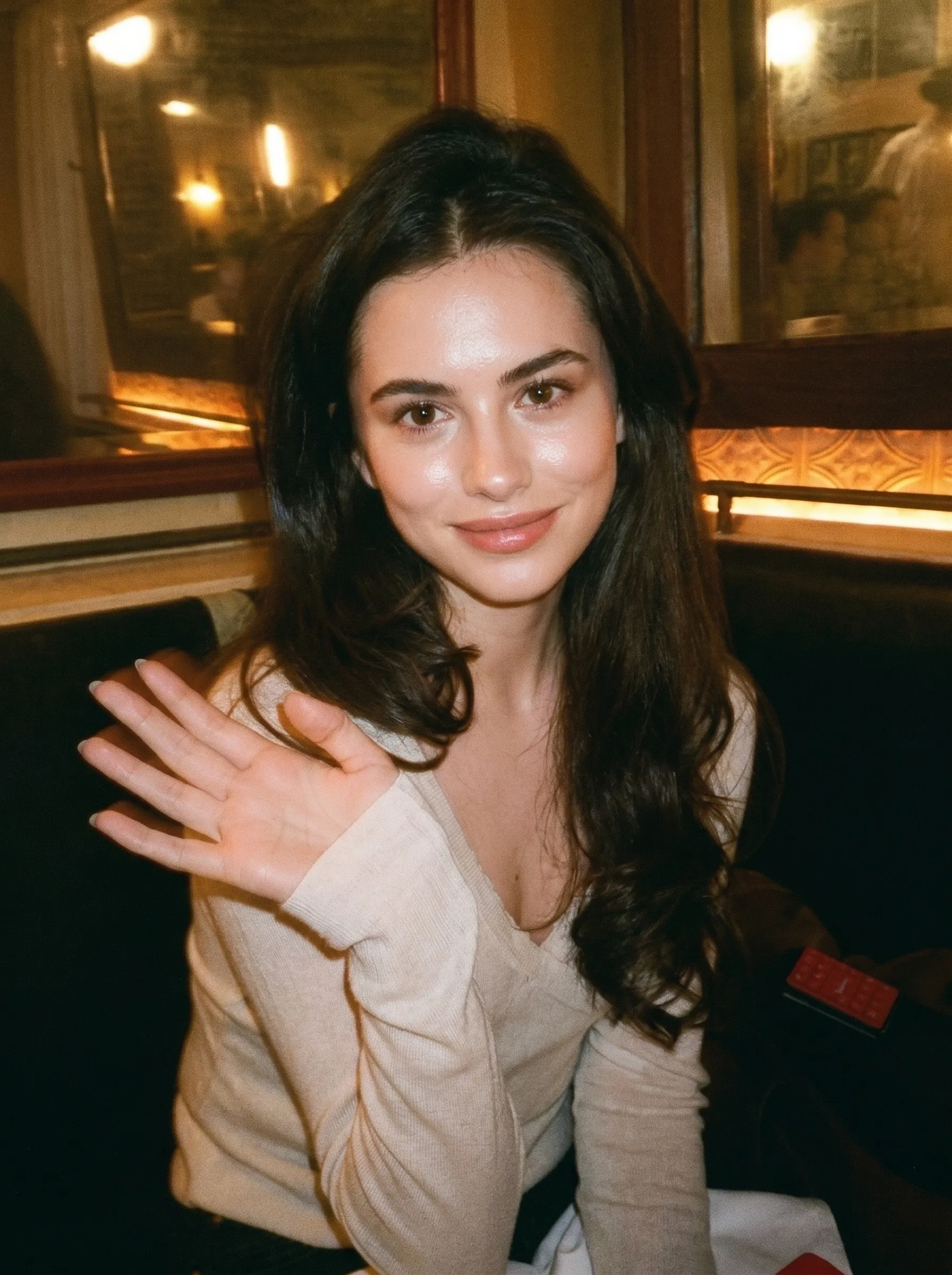 Restaurant portrait re-lit by Hotshot